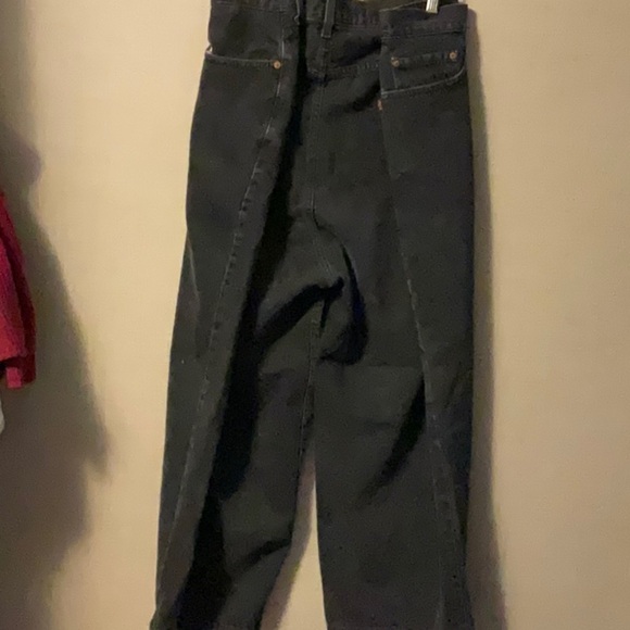 Levi's Men's Relaxed Jeans - Black - Picture 4 of 8